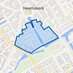 Kaart van Zaalbergkwartier