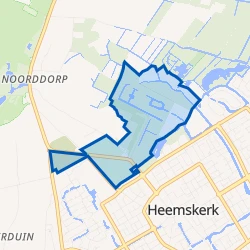 Kaartje van Landgoed Marquette