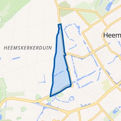 Kaart van De Houtwegen