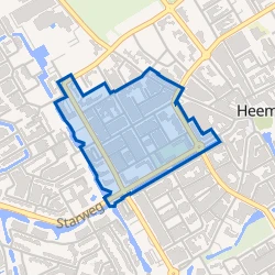 Kaart van Onderwijzersbuurt