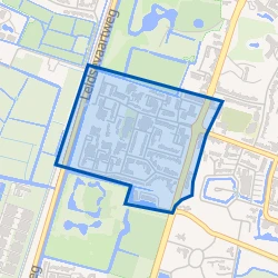 Kaart van Geleerdenbuurt