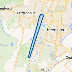 Kaart van Dichters- en Vogelbuurt