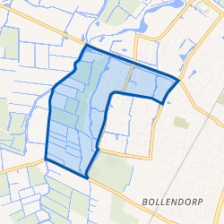Kaart van Zuiderneg