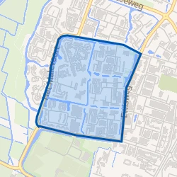 Kaart van Zuid West