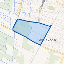 Kaart van Vennewater