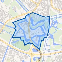 Kaartje van Fort Dirksz Admiraal
