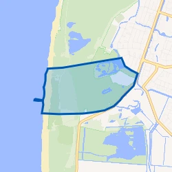 Kaartje van Donkere Duinen