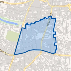Kaart van Bloemenkwartier Noord