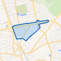 Kaart van Johannes Geradtswegbuurt