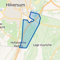 Kaart van Landelijk Gebied 93