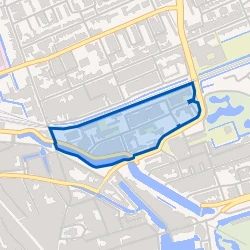 Kaart van Venelaankwartier - Buurt 11 03