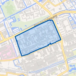 Kaart van Hoorn Noord - Buurt 12 01