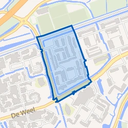 Kaart van Grote Waal - Buurt 13 03