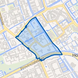 Kaart van Nieuwe Steen - Buurt 22 01