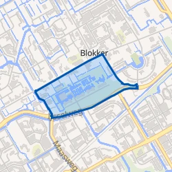 Kaart van Blokker - Buurt 31 01