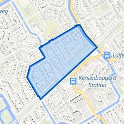 Kaart van Kersenboogerd-Noord - Buurt 32 02