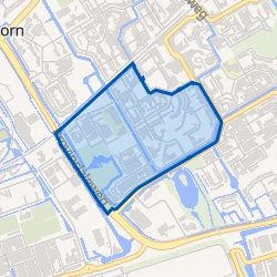 Kaart van Kersenboogerd-Zuid - Buurt 33 00