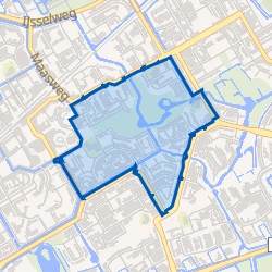 Kaart van Kersenboogerd-Zuid - Buurt 33 03