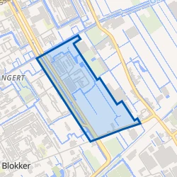 Kaart van Bangert en Oosterpolder - Buurt 35 06