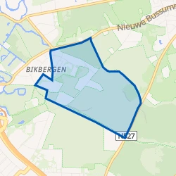 Kaart van Bikbergen