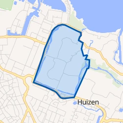 Kaart van Huizermaat West