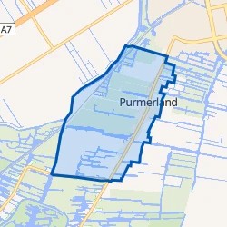 Kaart van Purmerland