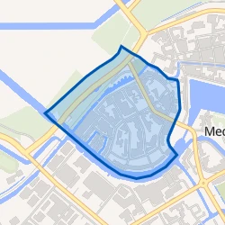 Kaart van Medemblik Plan West