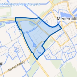 Kaartje van Medemblik Bedrijventerrein