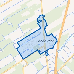 Kaart van Abbekerk Centrum