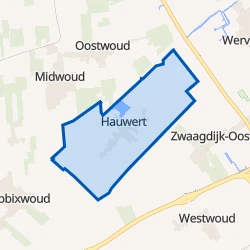 Kaart van Hauwert