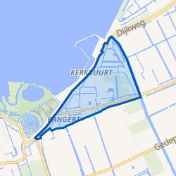 Kaart van Andijk Bangert