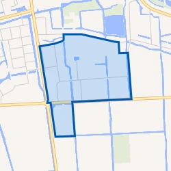 Kaart van Andijk Bedrijventerrein