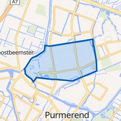 Kaart van Overwhere-Zuid
