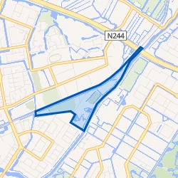 Kaart van Dwarsgouw