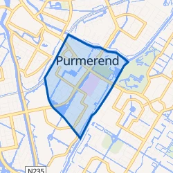 Kaart van Gors-Noord