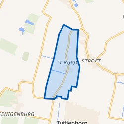 Kaart van t Rijpje en Buitengebied