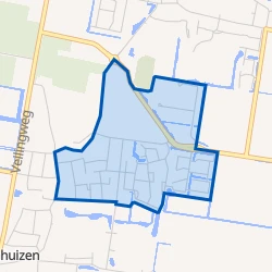 Kaart van Debbemeer-Noord