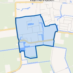 Kaart van Oudevaart-Zuid