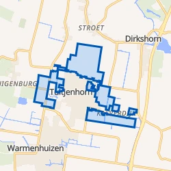Kaartje van Buitengebied Tuitjenhorn