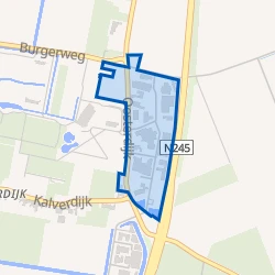 Kaart van De Banne en omgeving