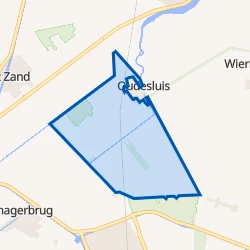 Kaart van Buitengebied Oudesluis