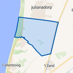 Kaart van Buitengebied Callantsoog-Noord