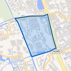 Kaart van Waldervaart-Noordoost