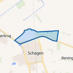 Kaart van Keinse, 't Wad en Buitengebied