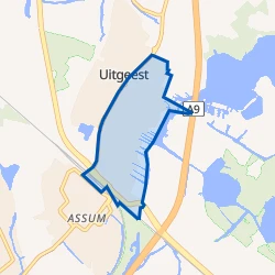 Kaart van Oude Dorp