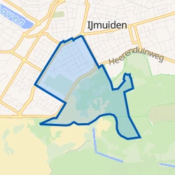 Kaart van Saturnusbuurt