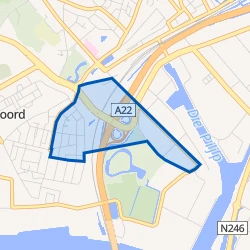 Kaart van Watervlietbuurt