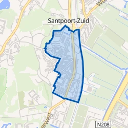 Kaart van Blekersbuurt