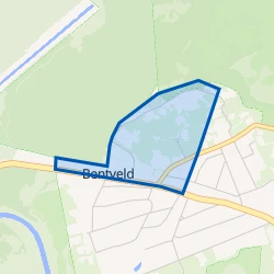 Kaart van Bentveld Noord