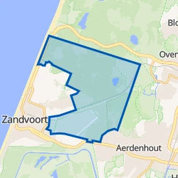 Kaartje van Noord duinen